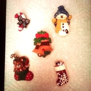 Christmas Vintage Brooches #4